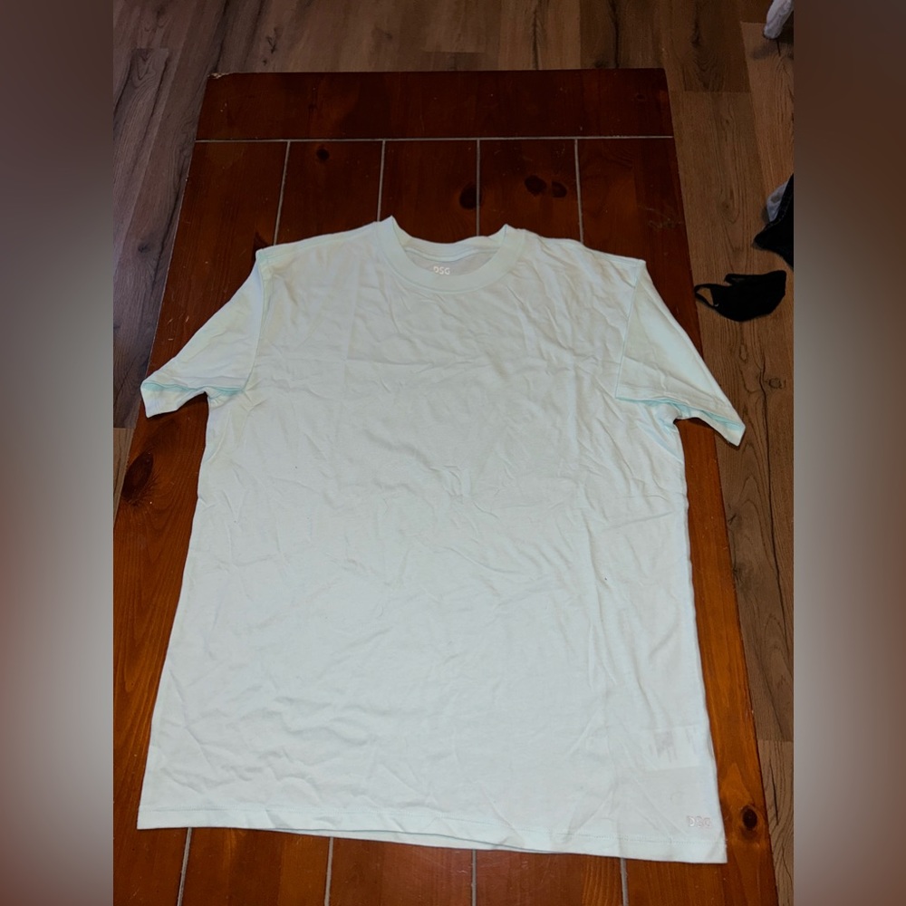 teal dicks sporting goods cotton work out/ lounge tee shirt size small